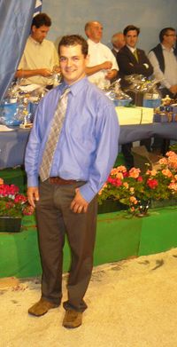 Tyler Doiron commandité par HOLSTEIN QUEBEC